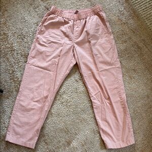 Uniqlo Salmon pink Ankle Cropped Pants, Size S